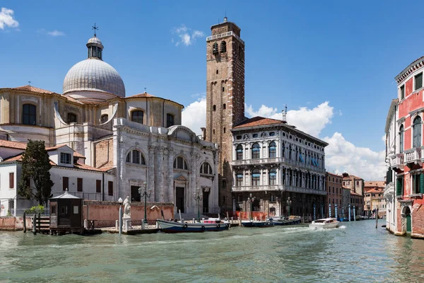 Jeremiahs Church Chiesa di San Geremia,カナル・グランデ,ヴェネツィア,イタリア — ストック写真