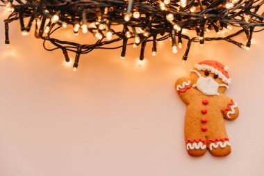 Koronavirüs salgınında yeni yıl ve Noel kutlaması, maskeli kızıl adamla kavramsal bir geçmiş. Yeni normal