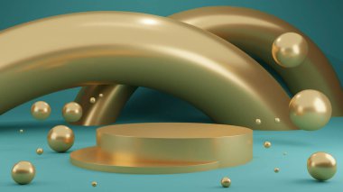 3 boyutlu üretilmiş. Platform ya da Görüntü için kaldırım taşı, ürün standı.