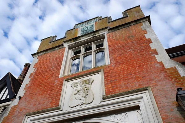 Chorleywood House Uma Mansão Regência Construída 1822 Antiga Casa Lady — Fotografia de Stock