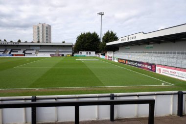 Borehamwood, Hertfordshire 'daki Meadow Park futbol sahası