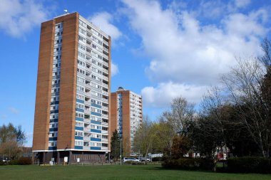 Munden View, Garsmouth Yolu, Watford 'daki yüksek katlı daireler.