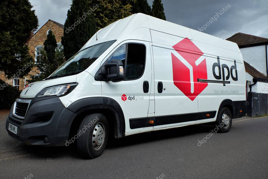 DPD Peugeot Boxer Van. DPDgroup is an international parcel delivery service.