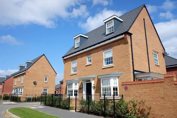 Stratford Drive, Overstone, Northampton, İngiltere 'de yeni inşaat evleri