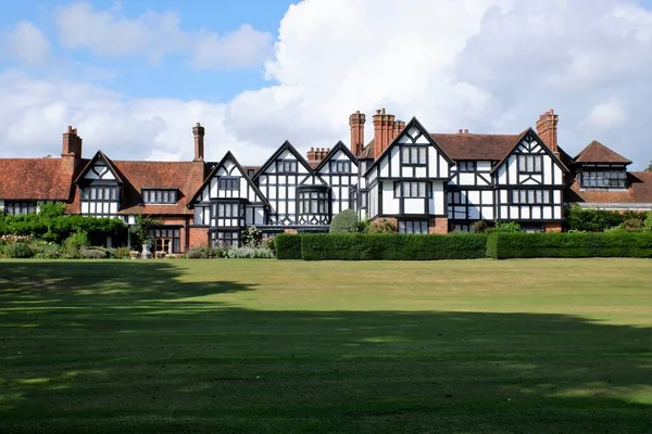 Ascott House Edificio Catalogado Grado Aldea Ascott Cerca Wing Buckinghamshire — Foto de Stock