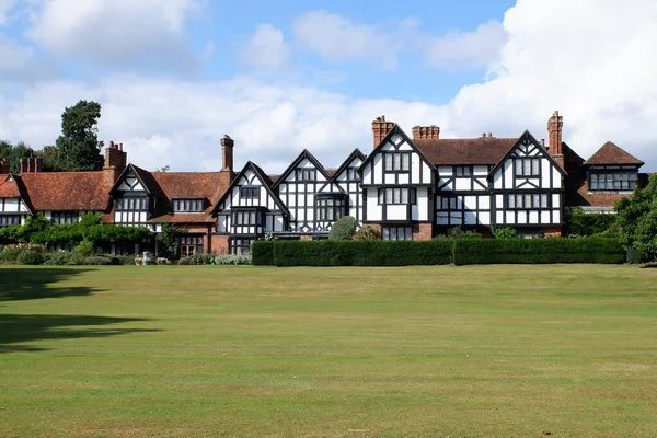 Ascott House Edificio Catalogado Grado Aldea Ascott Cerca Wing Buckinghamshire — Foto de Stock