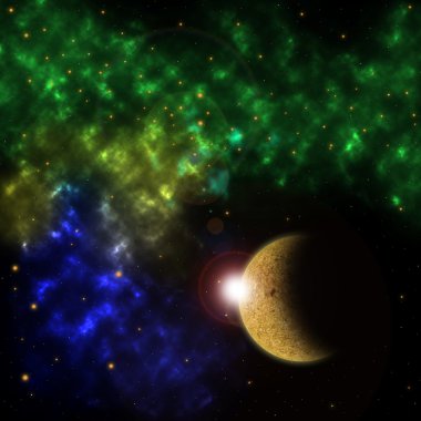 Nebula ve dünyanın önde