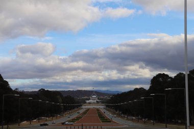 Avustralya Canbbera 'da Burley Griffin Gölü