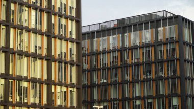 Ofis binaları pencere kalıpları