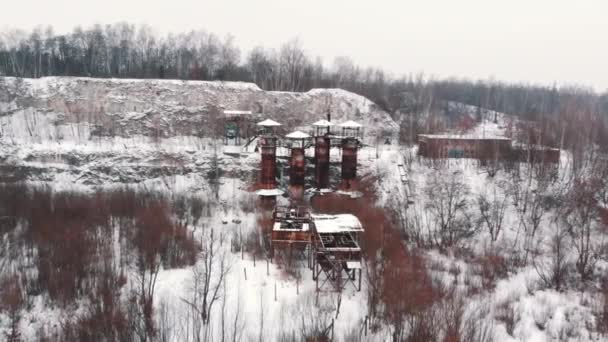 Panoramic footage of Liban Quarry - A historic site where prisoners were kept — Wideo stockowe