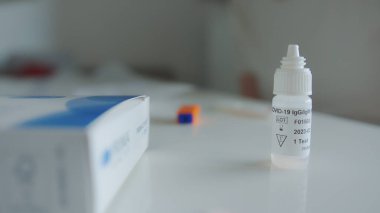 COVID-19 veya Coronavirus 2019 için kaset hızlı testi