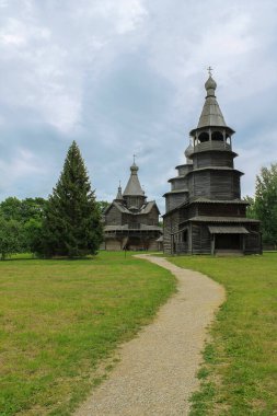 Novgorod bölgesindeki güzel eski ahşap kiliseler, Rusya