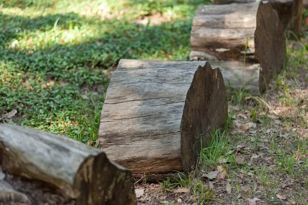 Seghe spesse di legno — Foto Stock
