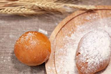 Ev yapımı çörekler.