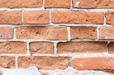 Eski bir Dış Tuğla Duvarının Kapanışı, kopyalama alanı