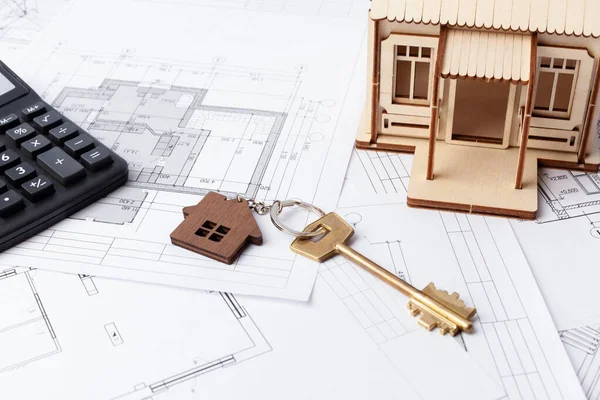 calculating the construction of the house, the layout of the house on the drawings, the cost of construction turnkey