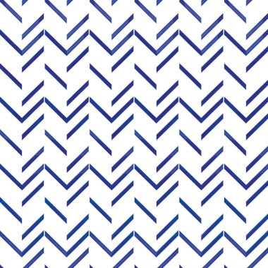 Mavi çizgili vektör sembolü beyaz noktasız desen