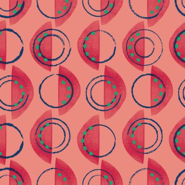 Vektör renkli, soyut, pürüzsüz desenli pastel iz