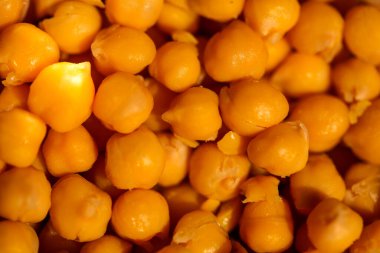 Nohut portakalı arka plan masası