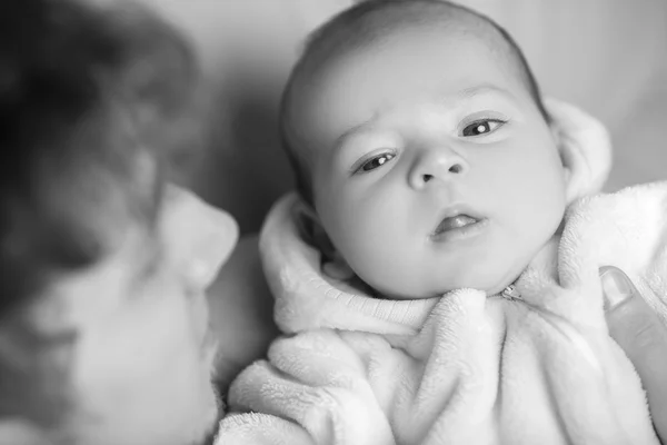 Padre y bebé — Foto de Stock