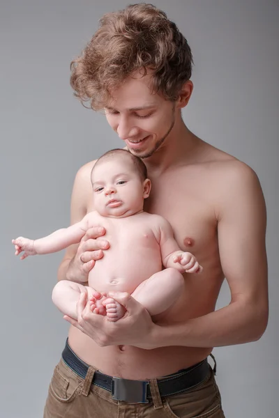 Father and baby — Stock Photo, Image