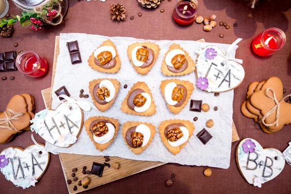 Candy bar in brown color — Stock Photo, Image