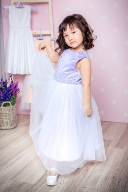  Prenses elbise, küçük kız 