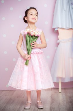  Prenses elbise, küçük kız 