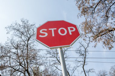 Gökyüzüne karşı dur işareti 