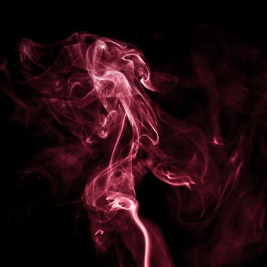 dumanı siyah arkaplanda