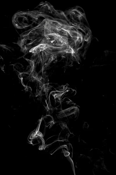 Smoke on a black background — Stock Photo, Image