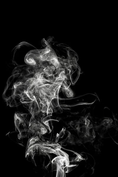 Smoke on a black background — Stock Photo, Image