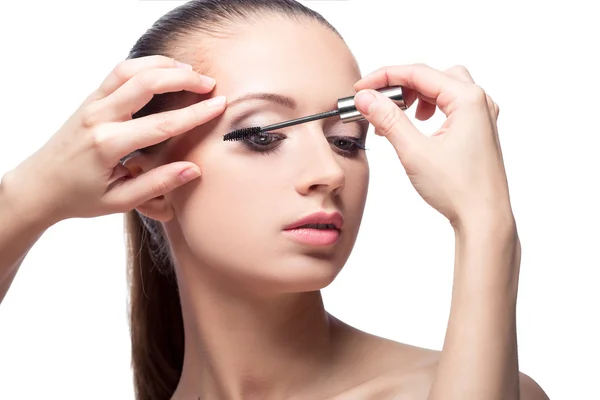 Mascara. oog make-up — Stockfoto