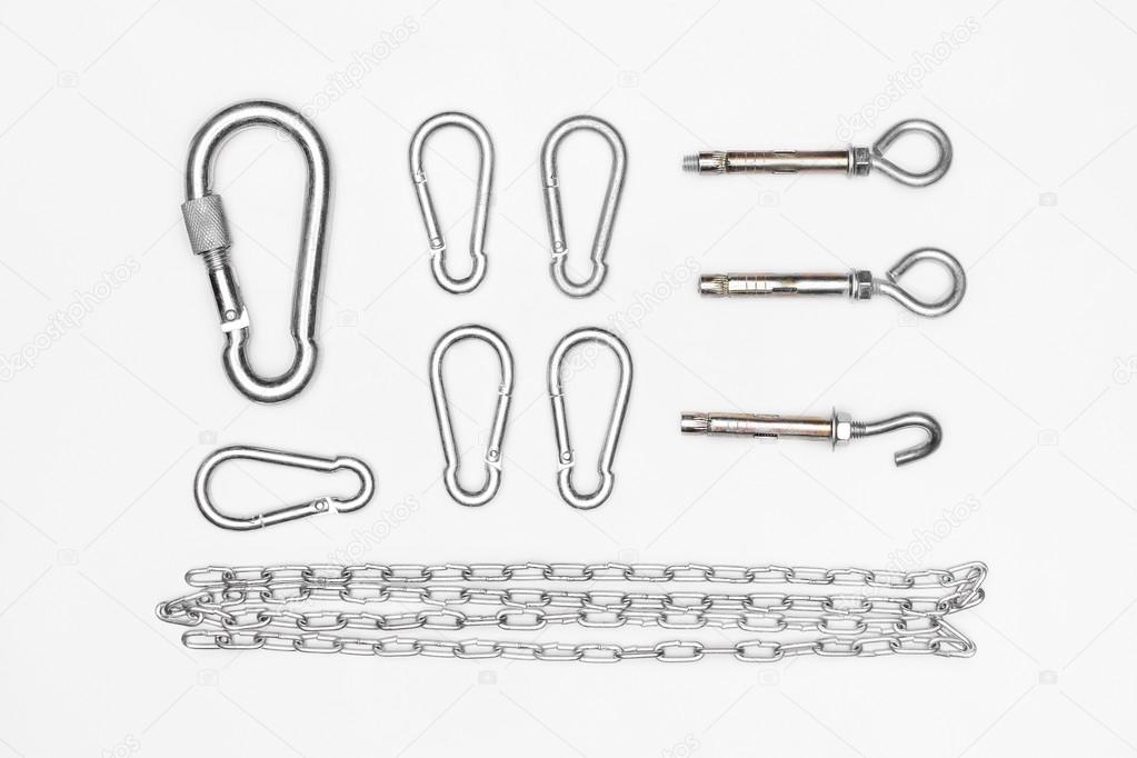 Different types of hooks — Stock Photo © erstudio 116489526