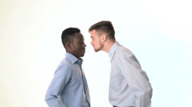 iki genç işadamı.