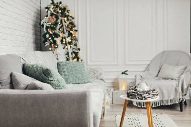 Yılbaşı içiyle yeni yıl süslemesi