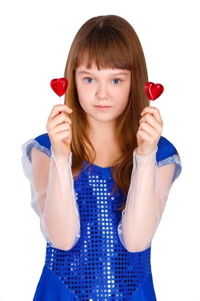 Chica de San Valentín —  Fotos de Stock