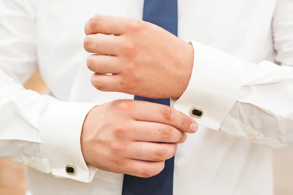 Groom on wedding — Stock Photo, Image