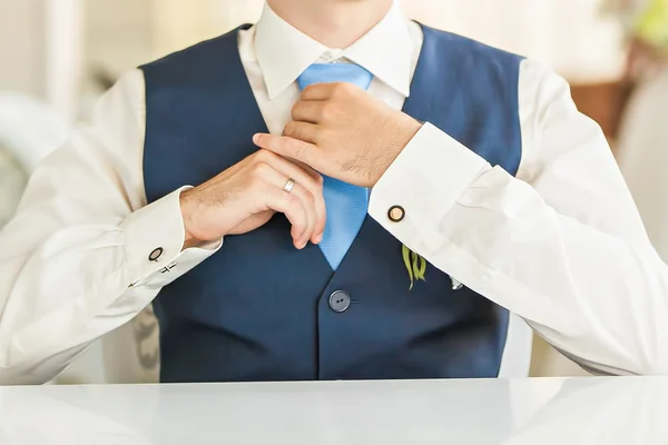 Groom on wedding — Stock Photo, Image