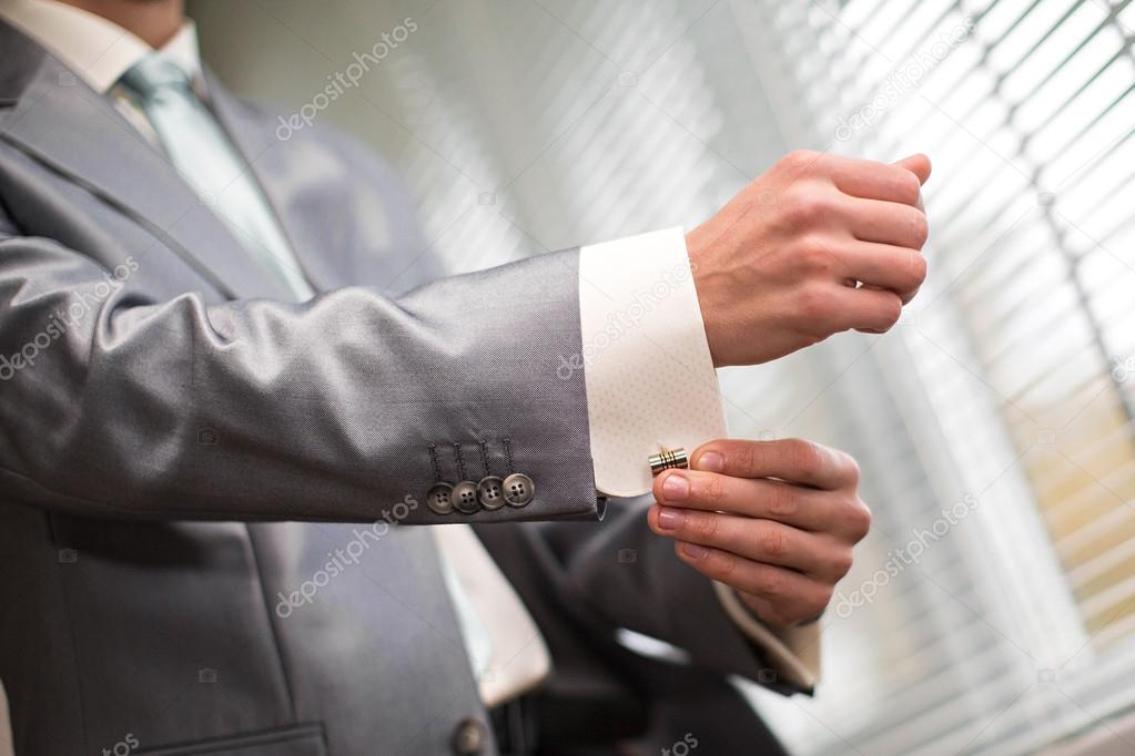 groom on wedding