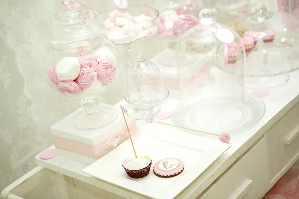 Pink candy bar — Stock Photo, Image