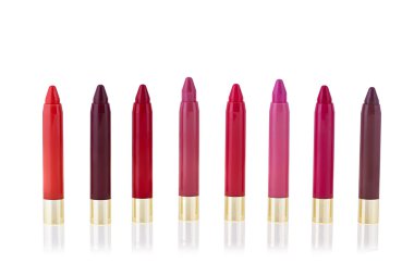 ruj beyaza izole edilmiş