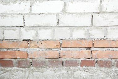 Beyaz tuğla yığını