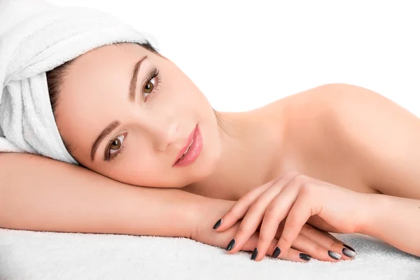 Woman receiving  spa — Stock Photo, Image