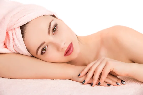 Woman receiving  spa — Stock Photo, Image