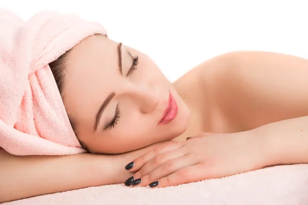 Woman receiving  spa — Stock Photo, Image