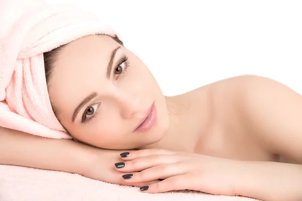 Woman receiving  spa — Stock Photo, Image