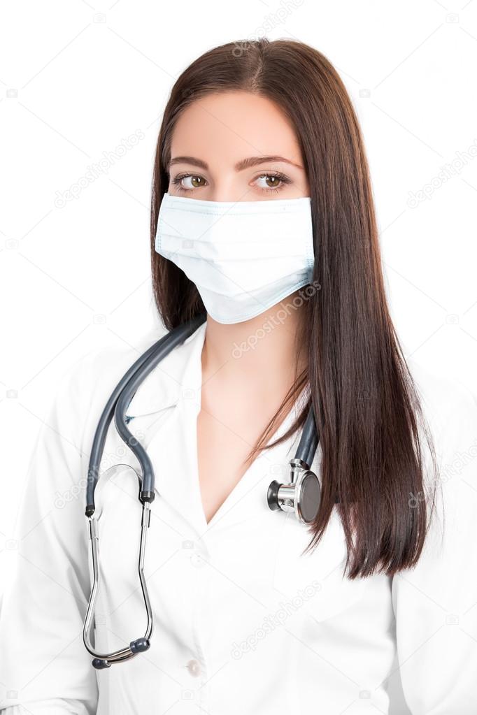 doctor wearing surgical mask