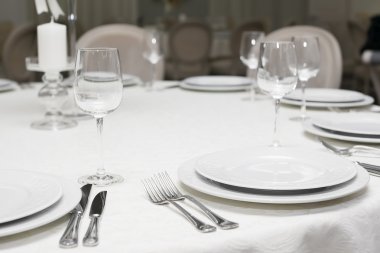 restoranda servis tablo