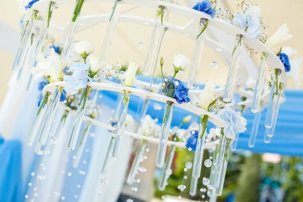 Chandelier of flowers — Stock Photo, Image